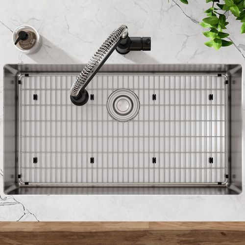 Main product image of Crosstown Stainless Steel 29" x 15-1/4" x 1-1/4" Bottom Grid