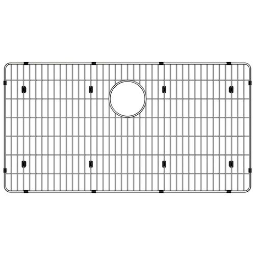 Main product image of Crosstown Stainless Steel 29" x 15-1/4" x 1-1/4" Bottom Grid
