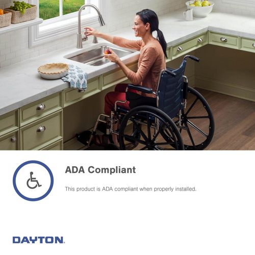 Main product image of Dayton Stainless Steel 25" x 21-1/4" x 6-9/16" 3-Hole Single Bowl Drop-in Sink