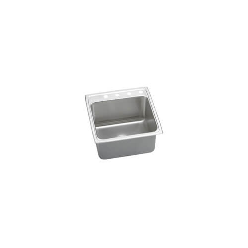 Main product image of Lustertone Deep Single Bowl 22" x 22" (3 Faucet Holes)