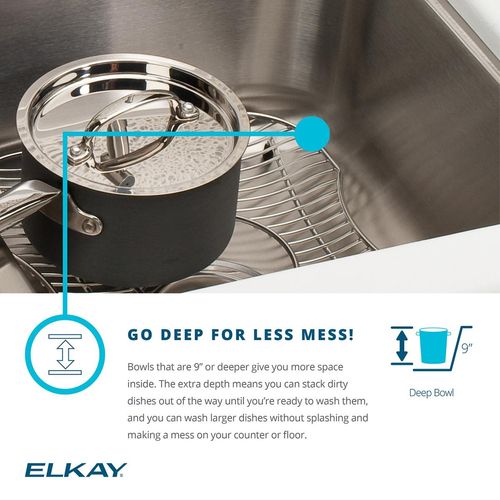 Main product image of Lustertone Classic Stainless Steel 33" x 22" x 12-1/8" 1-Hole Equal Double Bowl Drop-in Sink