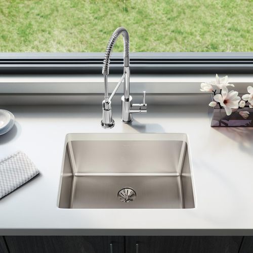 Main product image of Dayton Stainless Steel 33" x 22" x 8-1/16" 4-Hole Single Bowl Drop-in Sink
