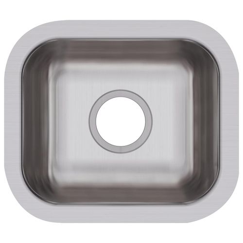 Main product image of Dayton Stainless Steel 14-1/2" x 12-1/2" x 6-1/2" Single Bowl Undermount Bar Sink