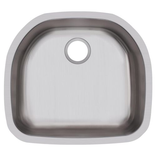 Main product image of Dayton Stainless Steel 23-1/2" x 21-3/16" x 8" Single Bowl Undermount Sink