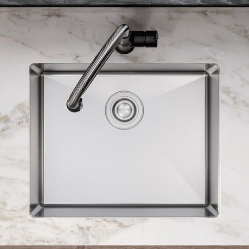 Main product image of Crosstown 18 Gauge Stainless Steel 22-1/2" x 18-1/2" x 9" Single Bowl Undermount Sink