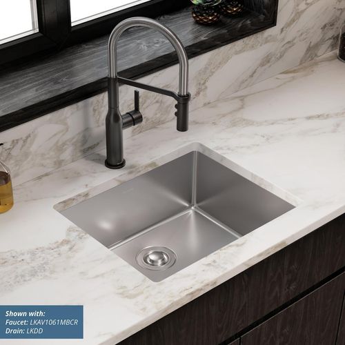 Main product image of Crosstown 18 Gauge Stainless Steel 22-1/2" x 18-1/2" x 9" Single Bowl Undermount Sink