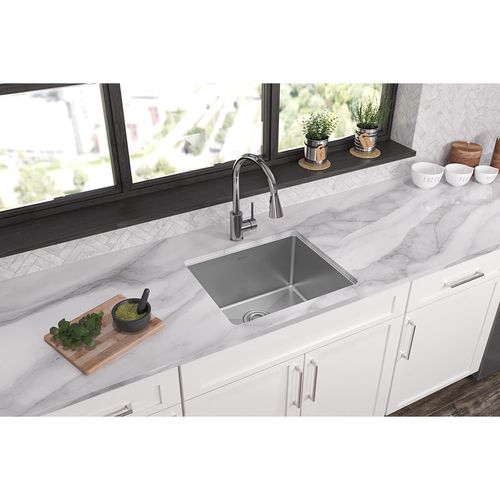 Main product image of Crosstown 16 Gauge Stainless Steel 21-1/2" x 18-1/2" x 10" Single Bowl Undermount Sink