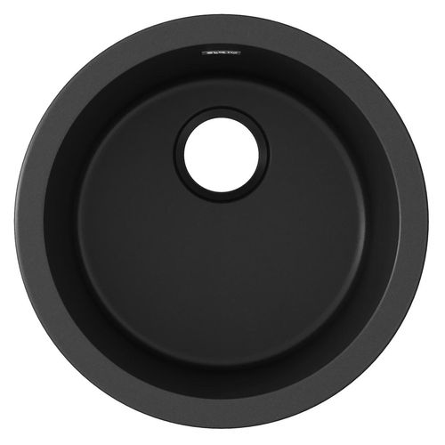 Main product image of Quartz Classic 18-1/8" x 18-1/8" x 7-1/2" Single Bowl Dual Mount Bar Sink (Black)