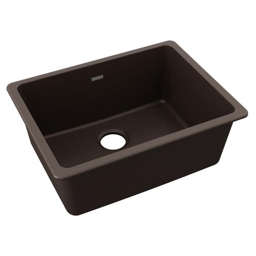 Main product image of Quartz Classic 24-5/8" x 18-1/2" x 9-1/2" Single Bowl Undermount Sink Mocha