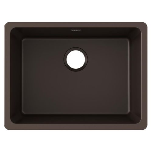 Main product image of Quartz Classic 24-5/8" x 18-1/2" x 9-1/2" Single Bowl Undermount Sink Mocha