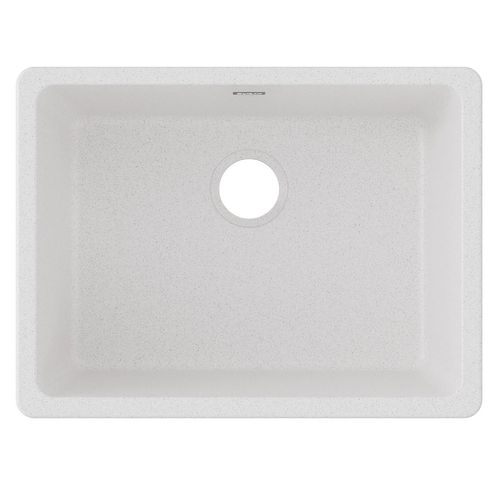Main product image of Quartz Classic 24-5/8" x 18-1/2" x 9-1/2" Single Bowl Undermount Sink (White)