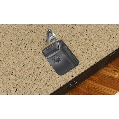 Main product image of Lustertone Classic Stainless Steel 14" x 18-1/2" x 7-7/8" Single Bowl Undermount Sink