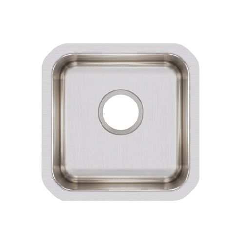 Main product image of Lustertone Classic Stainless Steel 14-1/2" x 14-1/2" x 7" Single Bowl Undermount Sink