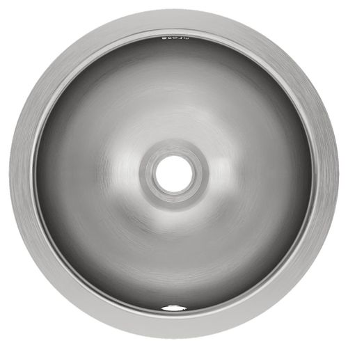 Main product image of Asana Stainless Steel 14-3/8" x 14-3/8" x 6" Single Bowl Undermount Bathroom Sink with Overflow