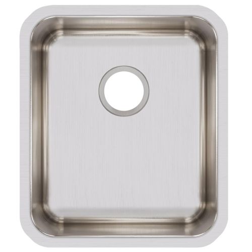 Main product image of Lustertone Classic Stainless Steel 16" x 18-1/2" x 7-7/8" Single Bowl Undermount Sink