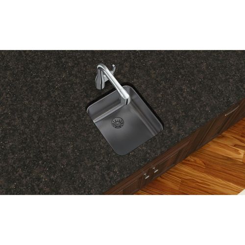 Main product image of Lustertone Classic Stainless Steel 16" x 18-1/2" x 7-7/8" Single Bowl Undermount Sink w/ Perfect Drain