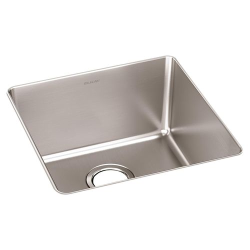 Main product image of Lustertone Iconix 18 Gauge Stainless Steel 18-1/2" x 18-1/2" x 9" Single Bowl Undermount Sink