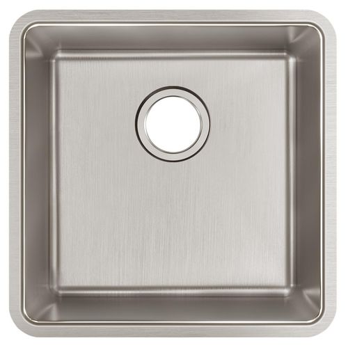 Main product image of Lustertone Iconix 18 Gauge Stainless Steel 18-1/2" x 18-1/2" x 9" Single Bowl Undermount Sink