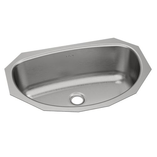 Main product image of Asana Stainless Steel 19-1/2" x 13-5/16" x 6-1/4" Single Bowl Undermount Bathroom Sink