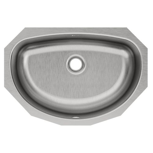 Main product image of Asana Stainless Steel 19-1/2" x 13-5/16" x 6-1/4" Single Bowl Undermount Bathroom Sink