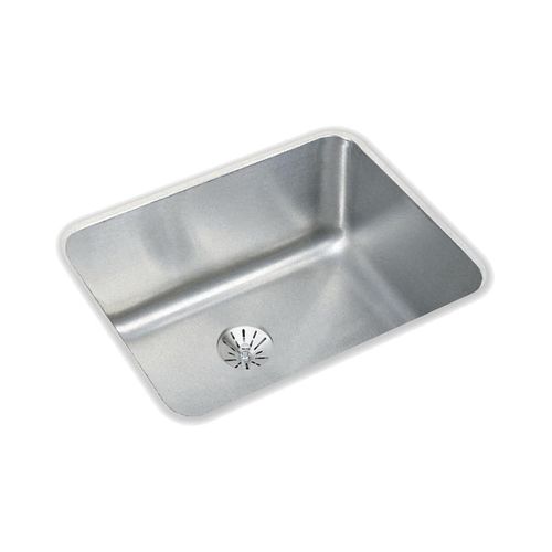 Main product image of Lustertone Classic Stainless Steel 20-1/2" x 16-1/2" x 7-7/8" Single Bowl Undermount Sink w/ Perfect Drain