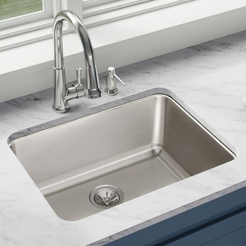 Main product image of Lustertone Classic Stainless Steel 25-1/2" x 19-1/4" x 10" Single Bowl Undermount Sink
