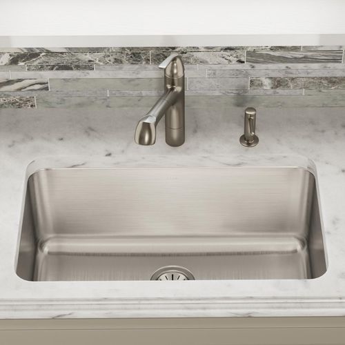 Main product image of Lustertone Classic Stainless Steel, 30-1/2" x 18-1/2" x 11-1/2" Single Bowl Undermount Sink