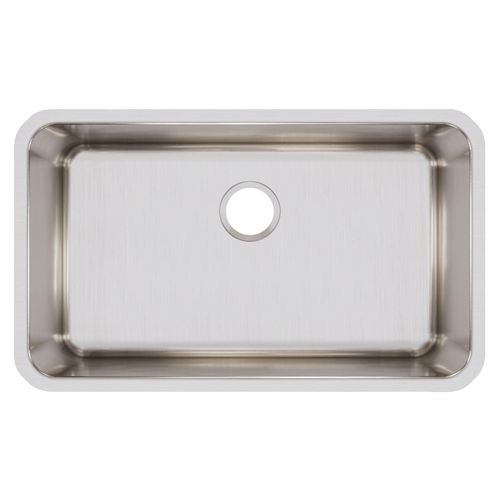 Main product image of Lustertone Classic Stainless Steel, 30-1/2" x 18-1/2" x 11-1/2" Single Bowl Undermount Sink
