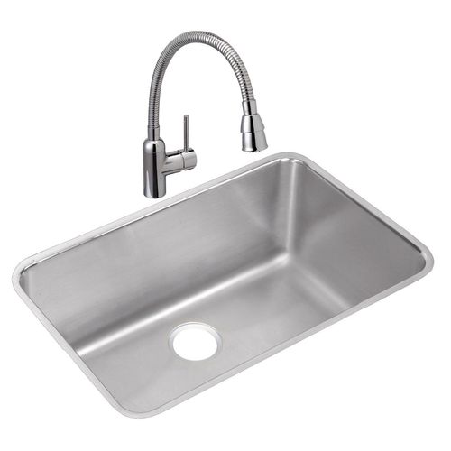 Main product image of Lustertone Classic Stainless Steel, 30-1/2" x 18-1/2" x 11-1/2" Single Bowl Undermount Sink