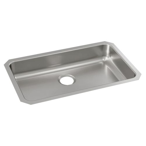 Main product image of Lustertone Classic Stainless Steel, 30-1/2" x 18-1/2" x 5-3/8" Single Bowl Undermount ADA Sink