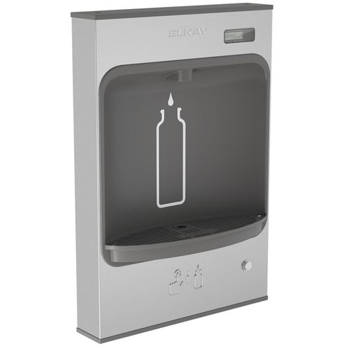 Main product image of ezH2O Mechanical Bottle Filling Station Surface Mount Battery Powered Non-Filtered Non-Refrigerated Stainless