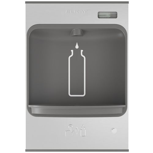 Main product image of ezH2O Mechanical Bottle Filling Station Surface Mount Battery Powered Non-Filtered Non-Refrigerated Stainless