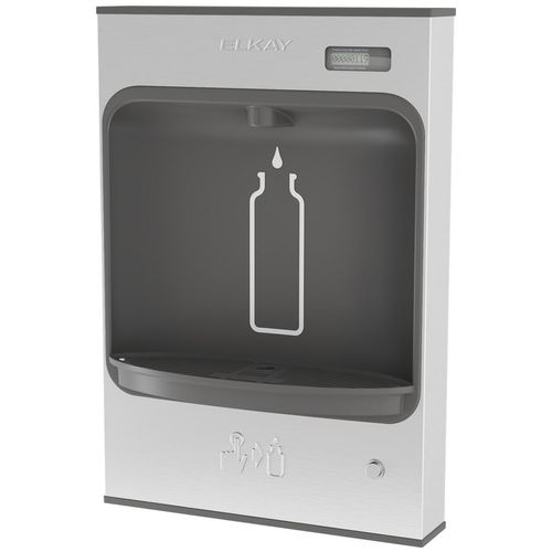 Main product image of ezH2O Mechanical Bottle Filling Station Surface Mount Battery Powered Non-Filtered Non-Refrigerated Stainless