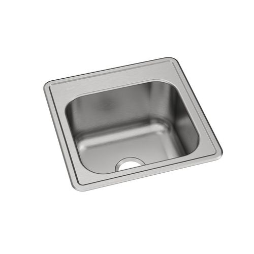 Main product image of Elkay Celebrity Stainless Steel 20" x 20" x 10-1/8", 0-Hole Single Bowl Drop-in Laundry Sink
