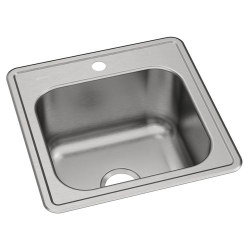 Main product image of Elkay Celebrity Stainless Steel 20" x 20" x 10-1/8" 1-Hole Single Bowl Drop-in Laundry Sink