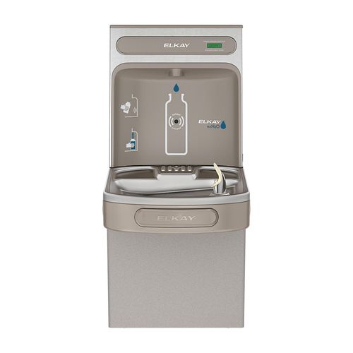 Main product image of ezH2O Bottle Filling Station w/ Single ADA Cooler Non-Filtered Refrigerated (Light Gray)