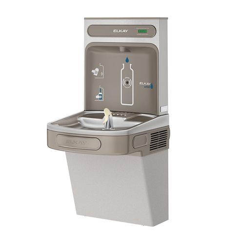 Main product image of ezH2O Bottle Filling Station w/ Single ADA Cooler Non-Filtered Refrigerated (Light Gray)