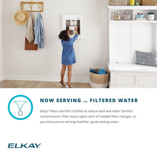 Main product image of ezH2O Liv Built-in Filtered Refrigerated Water Dispenser Remote Chiller Aspen (White)