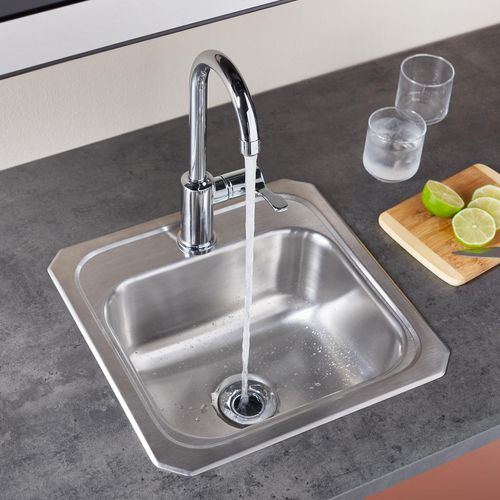 Main product image of Elkay Drain Fitting 2" Nickel Plated Brass Body with Deep Stainless Steel Strainer Basket