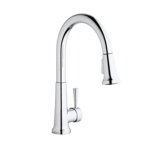 Main product image of Everyday Single Hole Deck Mount Kitchen Faucet w/ Pull-down Spray Forward Only Lever Handle (Chrome), LK6000CR