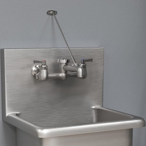 Main product image of Commercial Service/Utility Wall Mount Faucet w/ Bucket Hook Rough (Chrome), LKB940C