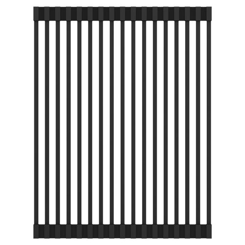 Main product image of Crosstown Black Silicone 11-7/8" x 16-3/4" x 3/8" Drying Rack