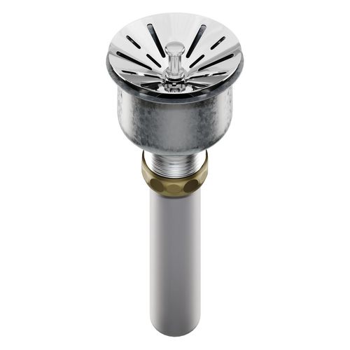 Main product image of Perfect Drain Fitting Type 304 Stainless Steel Body and Strainer (Chrome)
