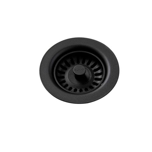 Main product image of Polymer Drain Fitting w/ Removable Basket Strainer and Rubber Stopper Caviar