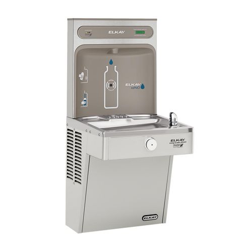 Main product image of ezH2O Bottle Filling Station & Single High Efficiency Vandal-Resistant Cooler Filtered Refrigerated Stainless