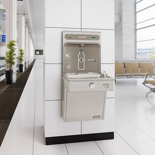 Main product image of ezH2O Bottle Filling Station & Single High Efficiency Vandal-Resistant Cooler Filtered Refrigerated Stainless