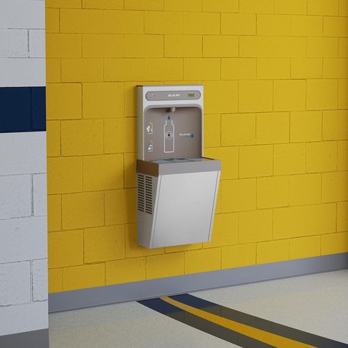 Main product image of ezH2O Refrigerated Surface Mount Bottle Filling Station Filtered 8GPH Stainless Steel