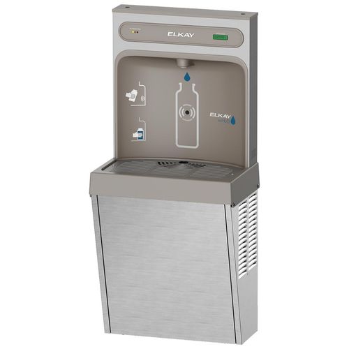 Main product image of ezH2O Refrigerated Surface Mount Bottle Filling Station Filtered 8GPH Stainless Steel