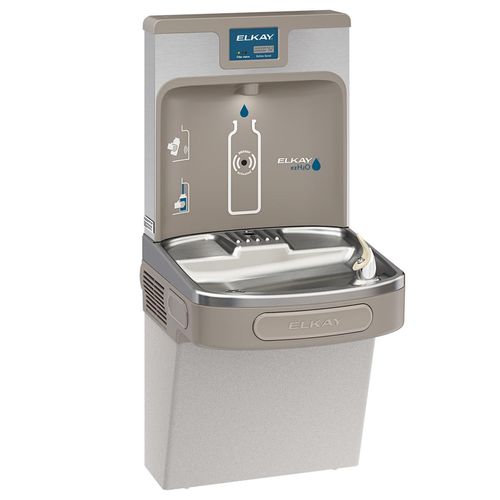 Main product image of Enhanced EZH2O Bottle Filling Station & Single ADA Cooler Filtered Refrigerated (Light Gray)