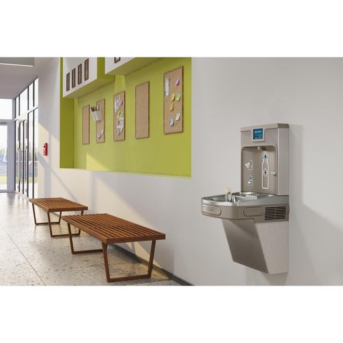 Main product image of Enhanced EZH2O Bottle Filling Station & Single ADA Cooler Filtered Refrigerated (Light Gray)